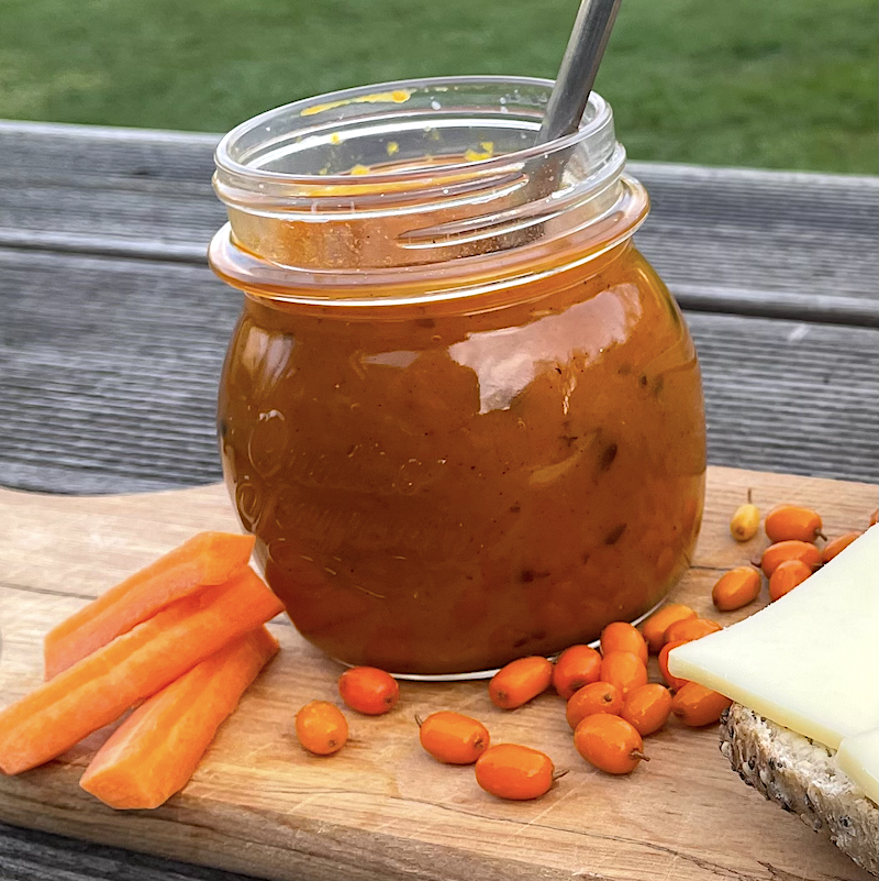 Blåbærgaarden - havtorn marmelade